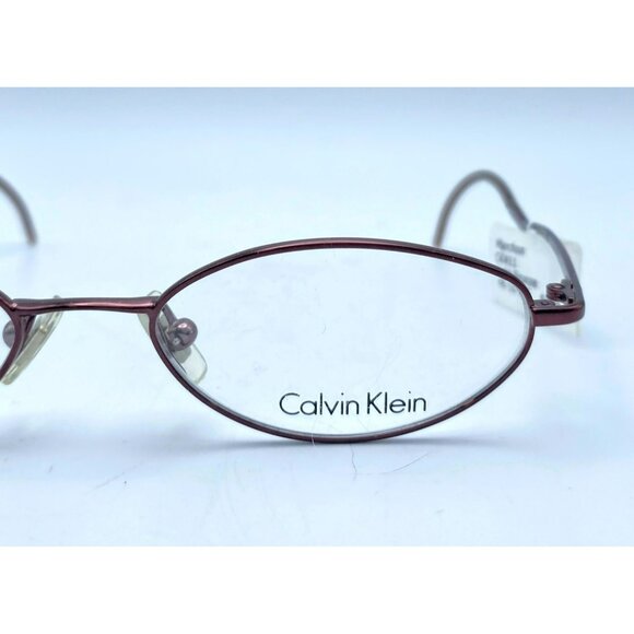 Calvin Klein Eyeglasses Glass Frame CK411 Brown Light Bronze 48-16-135 MSRP $199 - Picture 2 of 10